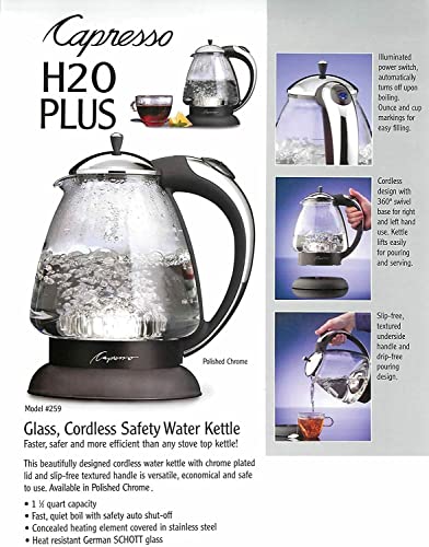 Matte Silver 48-Ounce Water Kettle R602
