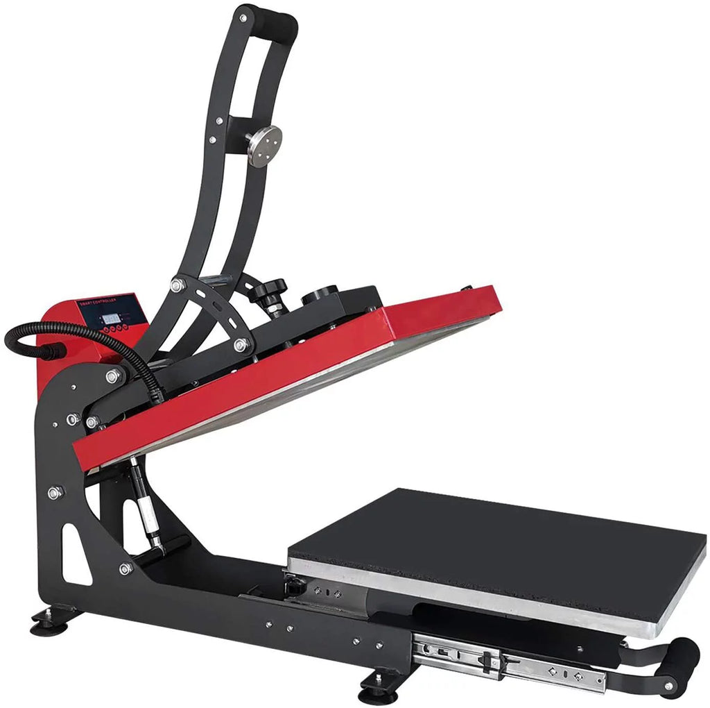 Magnetic Semi-Automatic T Shirt Heat Press Machine 16 X 20'' Large Heat Press Sublimation with Smart LCD B466120