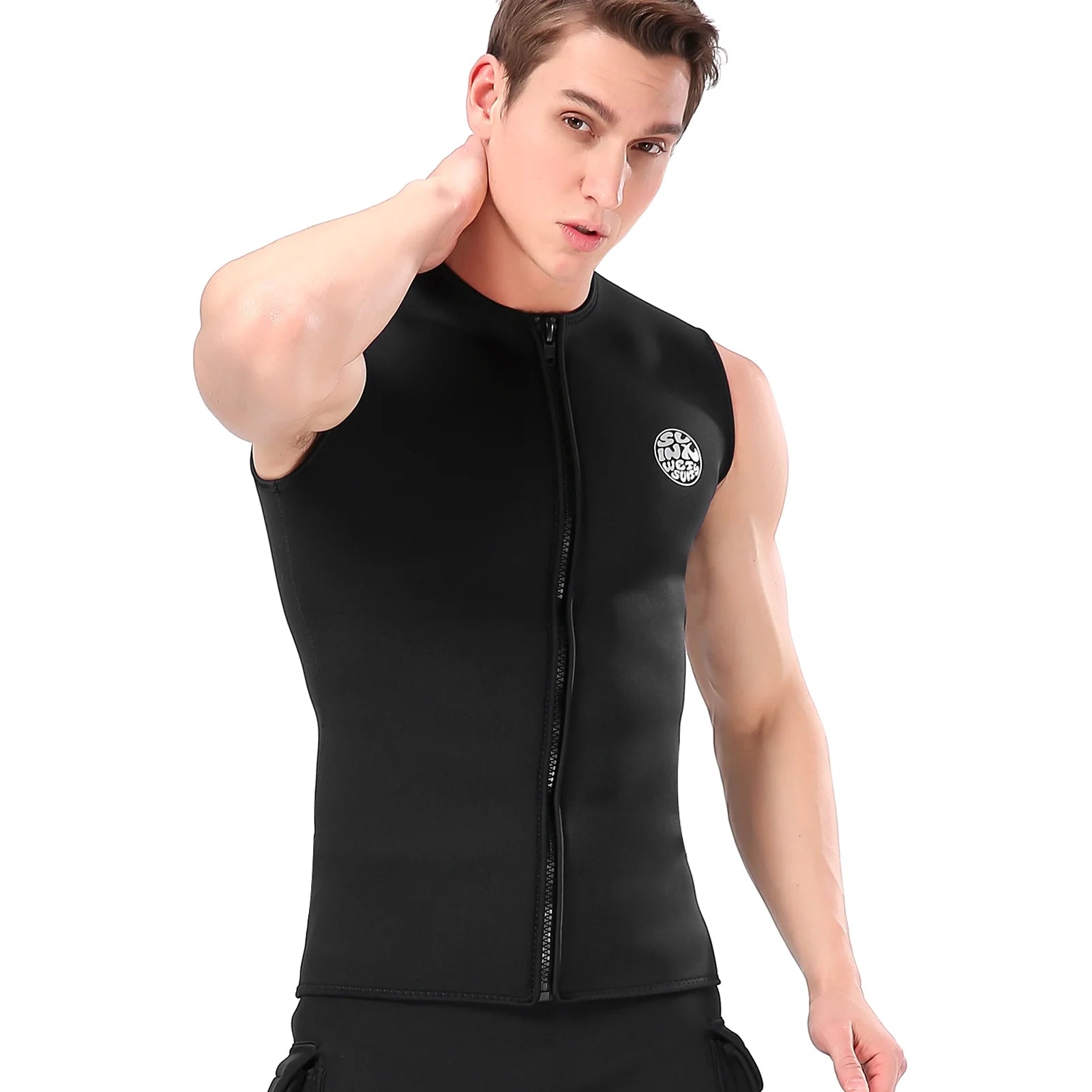 3mm Neoprene Sleeveless Wetsuit Vest G6236