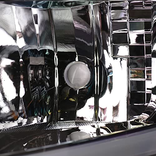 Black Housing LED Strip Bar Headlights With Amber Reflector E704