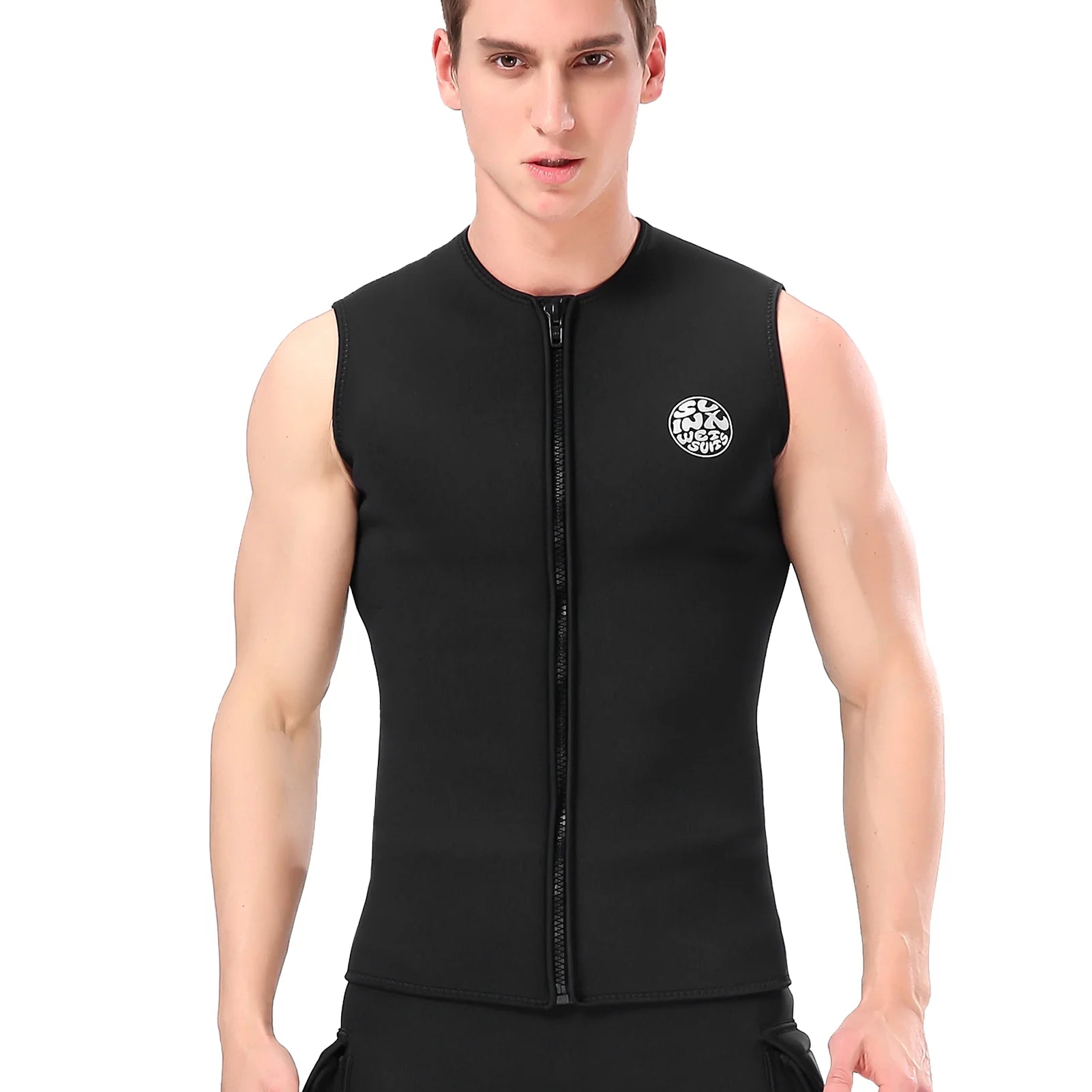 3mm Neoprene Sleeveless Wetsuit Vest G6236