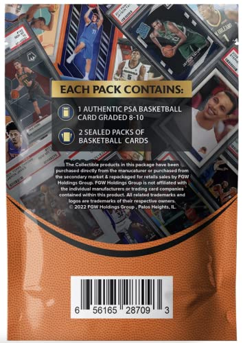 NBA Basketball PSA Graded Card Mystery Power Pack Z180