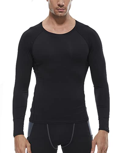 Men's Compression Long Sleeve Athletic T Shirt O222899