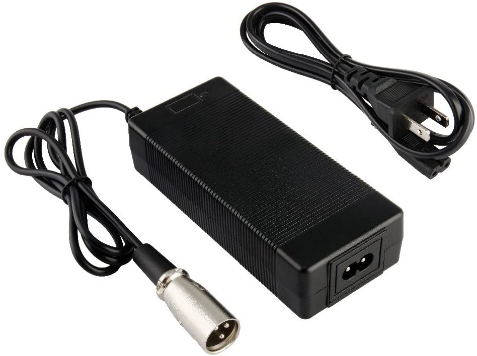48V 54.6V 1.5A Electric Bike Charger 3-pin XLR Male Plug for 13S Lithium K796