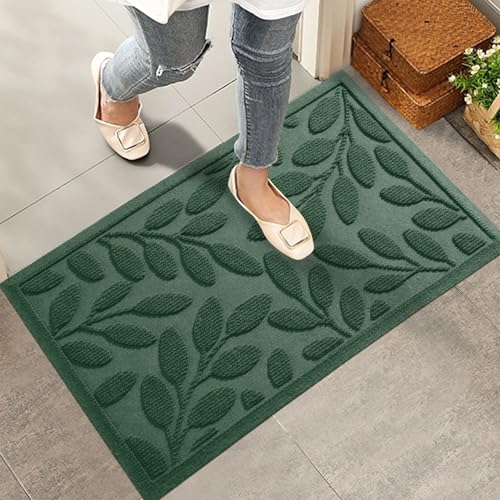 Heavy Duty Natural Rubber Door Mat, 36×24, Black V929042