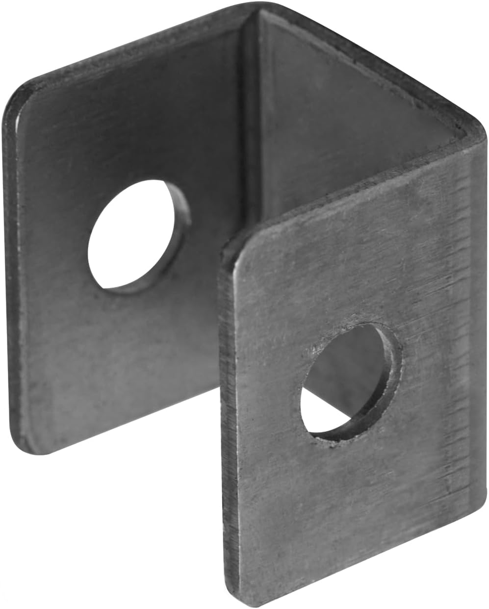 20 Pcs Weldable U Bracket with 2 Holes, Stamped Carbon Steel, Thickness 1.9 mm P175