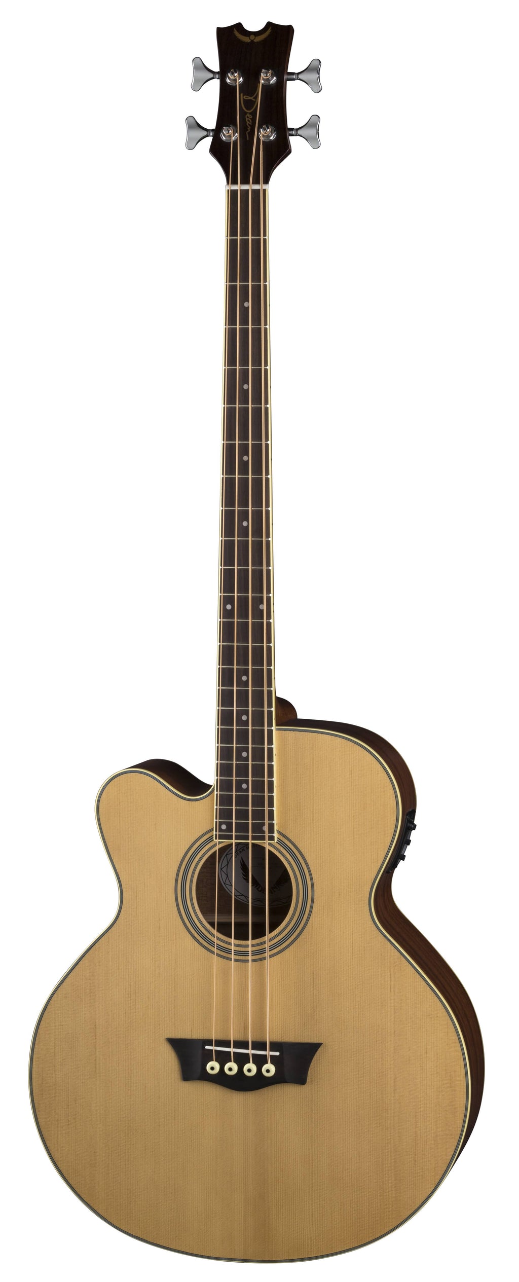 Cutaway Acoustic-Electric Lefty Bass Natural C384295