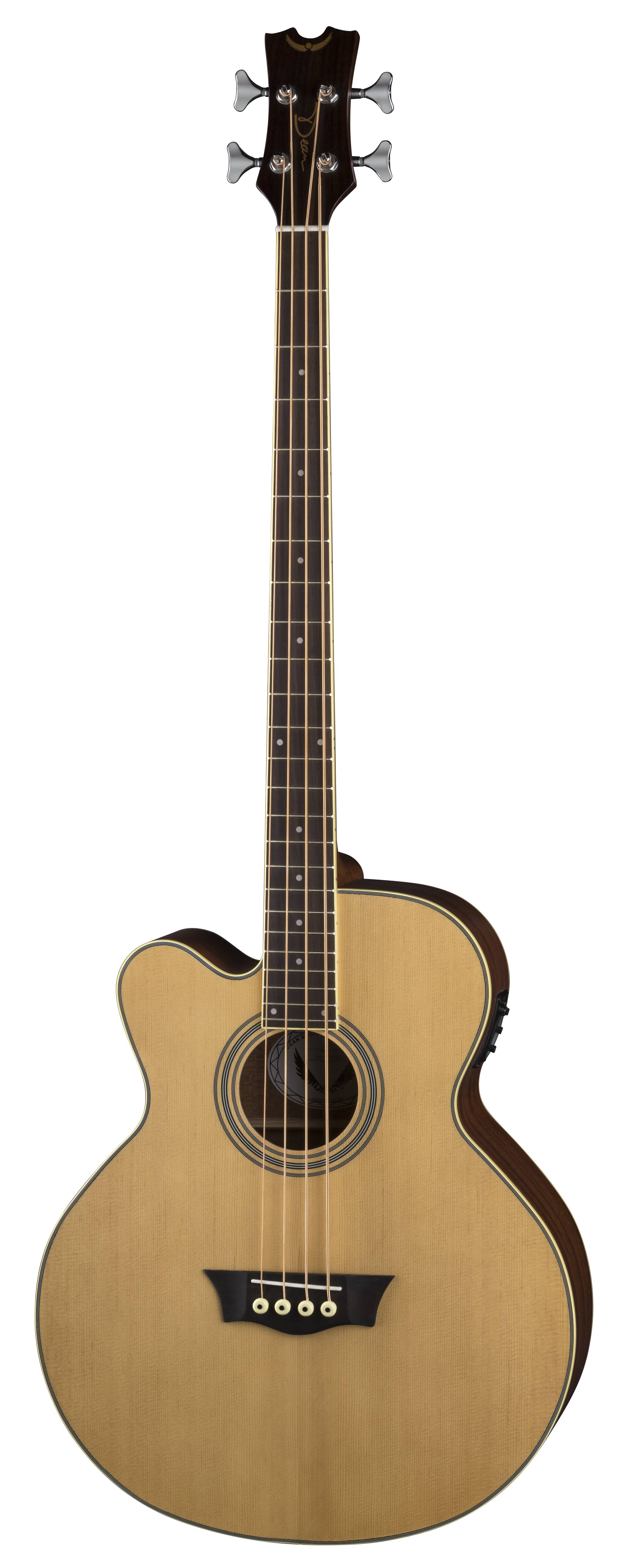 Cutaway Acoustic-Electric Lefty Bass Natural C384295