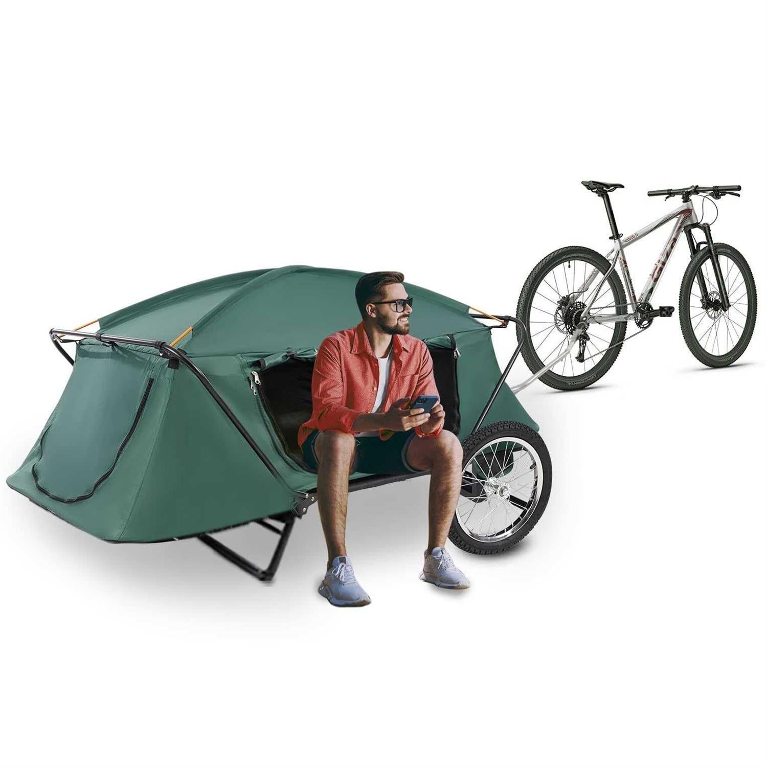 Folding E-Bike Trailer Tent Q320218