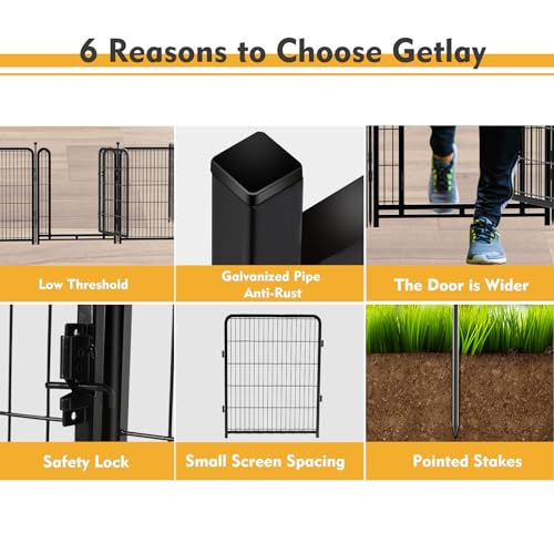 12 Panels No Dig Garden Fence Z569707