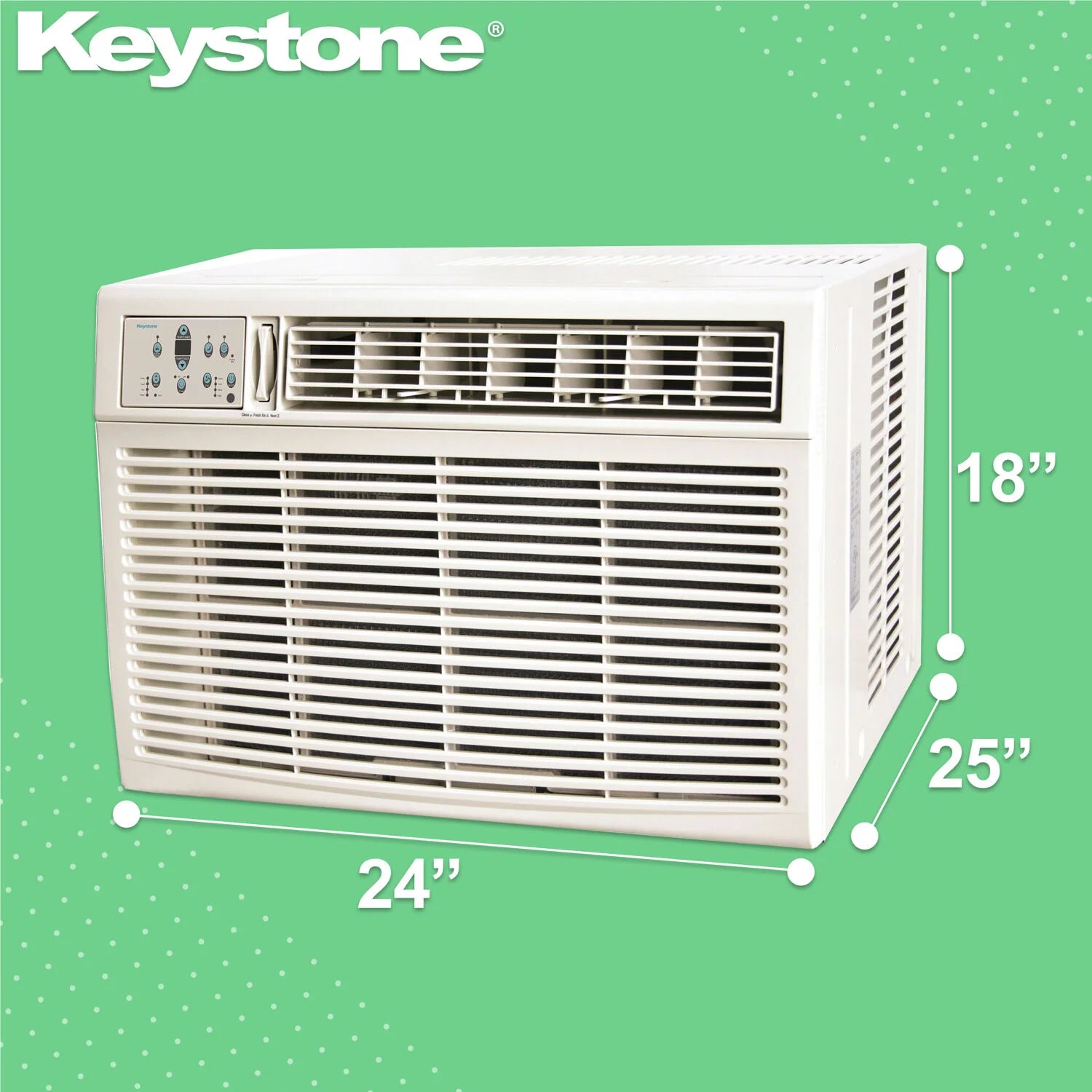 25,000/24,700 BTU 230V Window/Wall Air Conditioner N958