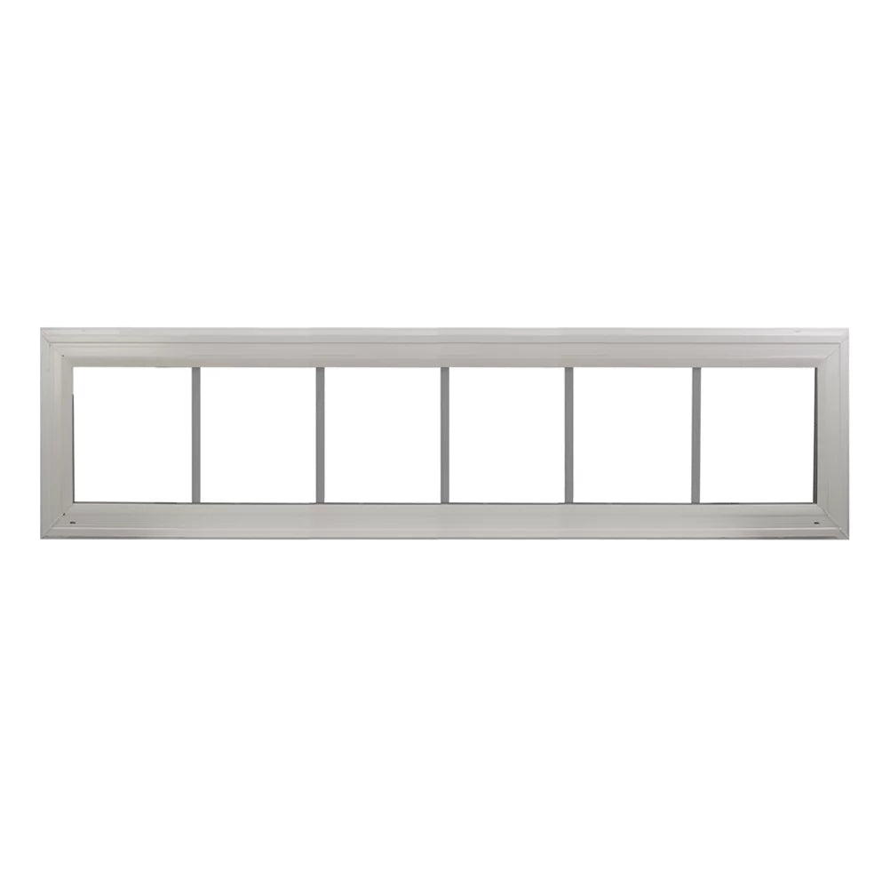 72" x 12" Double Pane Picture Window with Grids Low-E Window H697