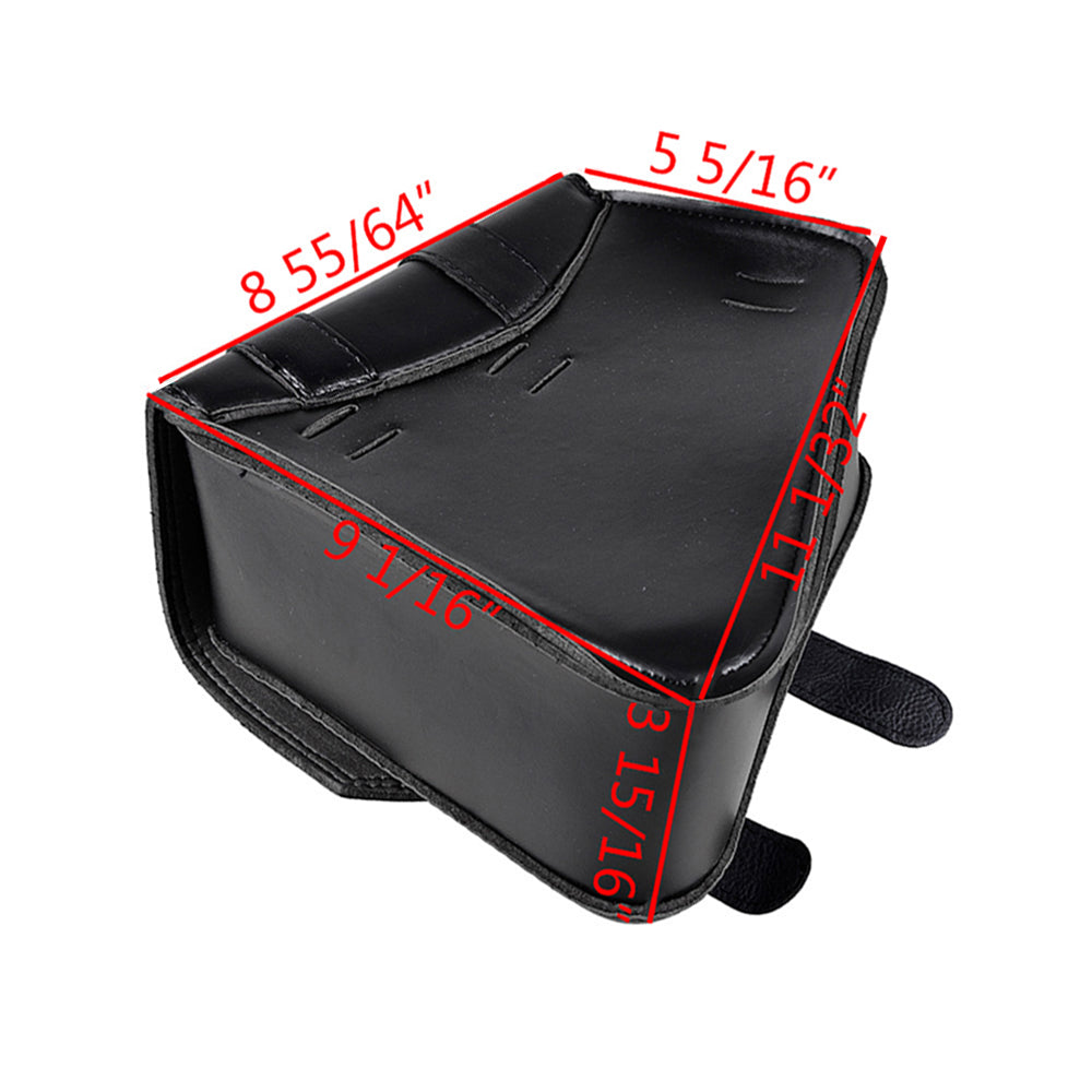 PU Leather Motorcycle Saddle Bags B215