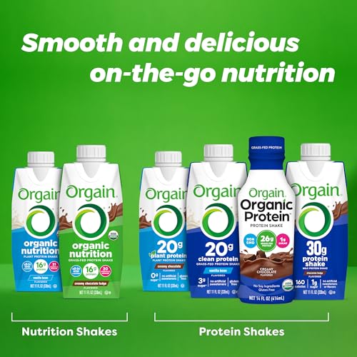 Vanilla Bean 20g Whey Protein Shake, 11 Fl Oz (Pack of 12) R8982