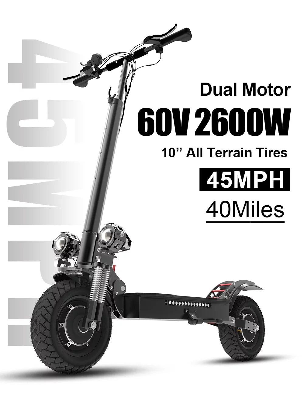 60V 2600W Dual Motors Electric Scooter N8452