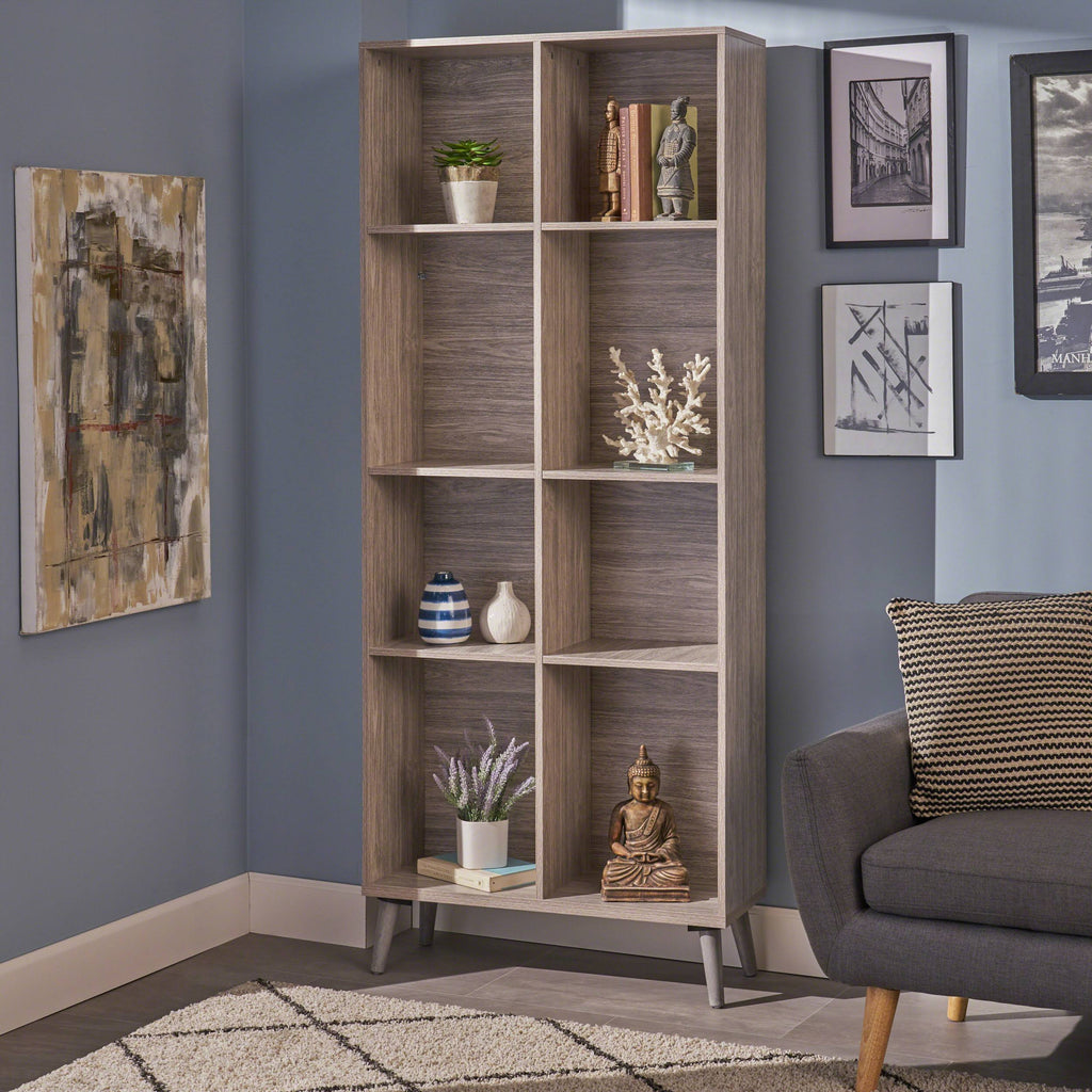 Wenge Faux Wood Bookcase E803360