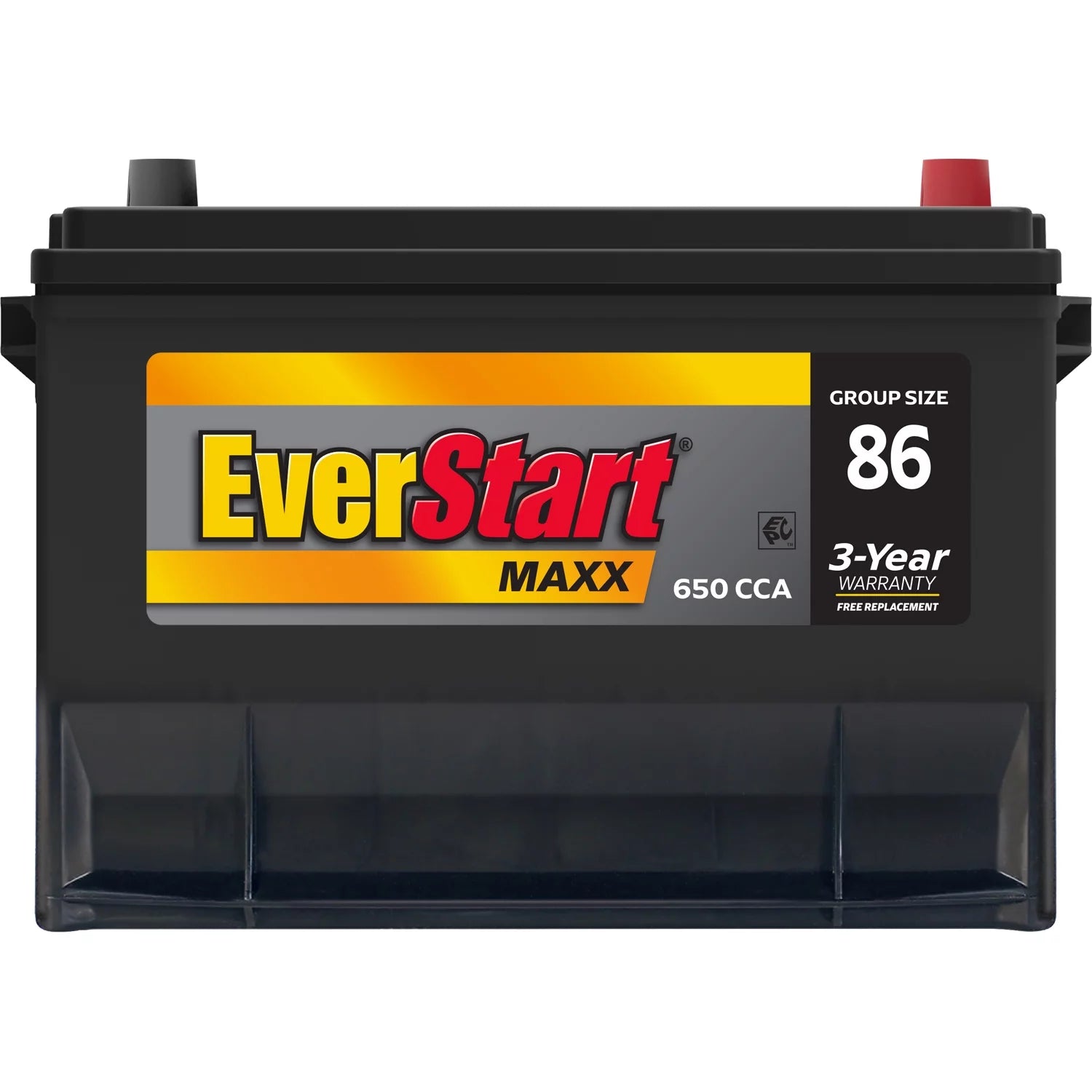 Group Size 86 12 Volt 650 CCA Lead Acid Automotive Battery H991