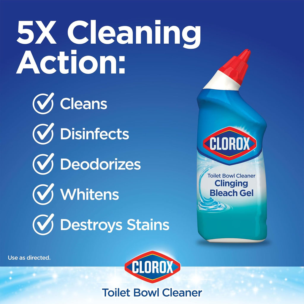 24 Ounces Pack of 2 Toilet Bowl Cleaner C4204