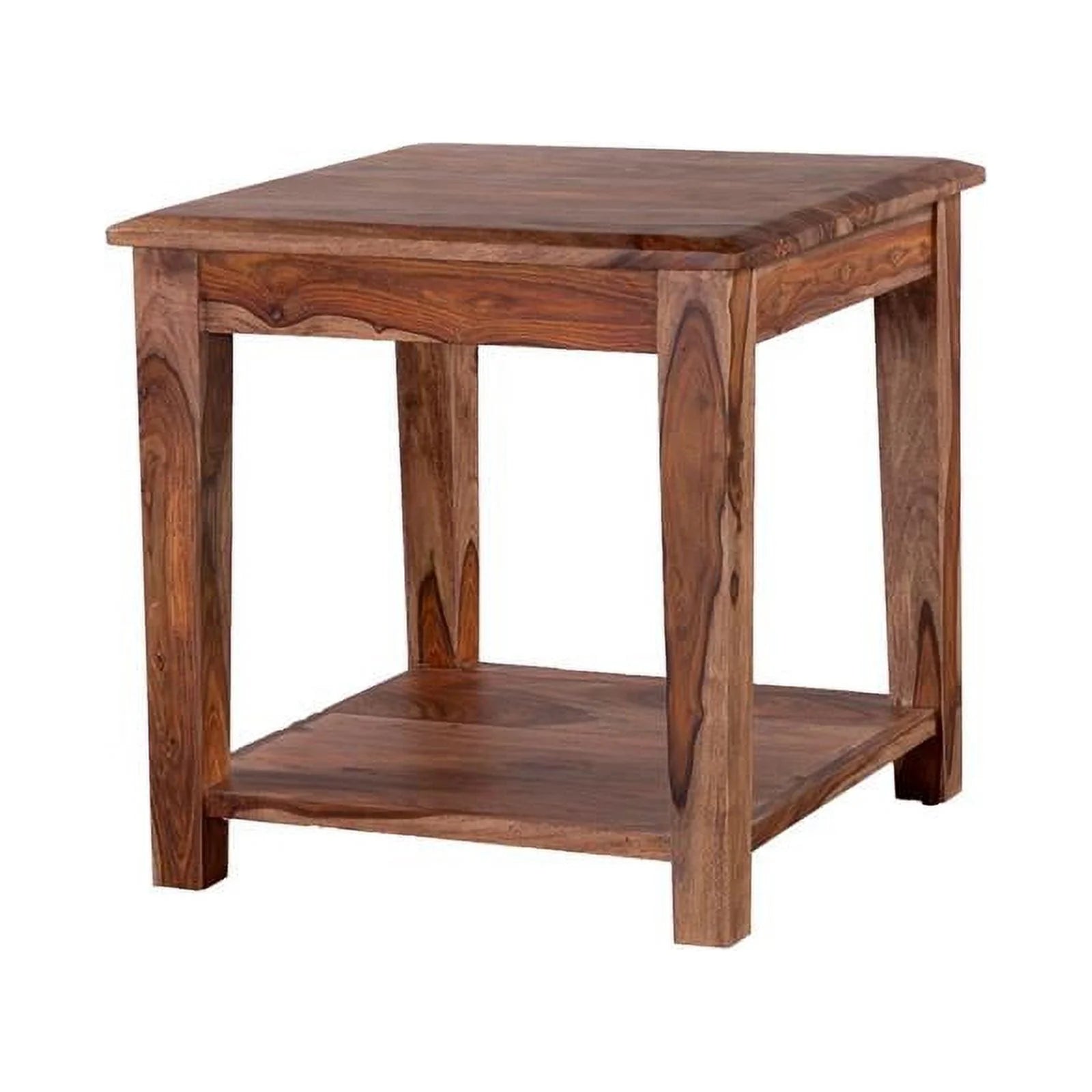 Solid Sheesham Wood End Table U559447