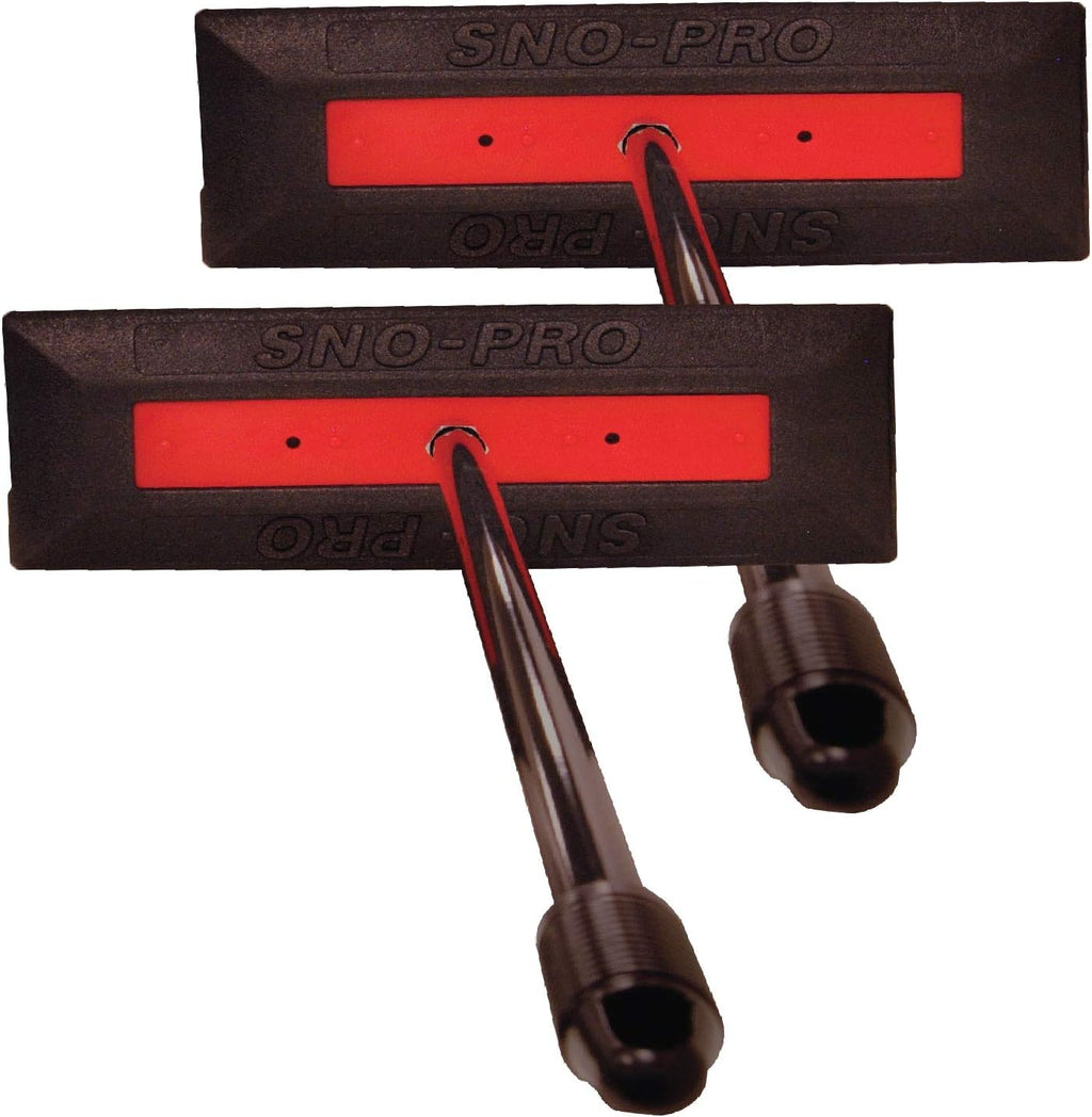 48 Inch Push-Broom Design Non-Scratch Automotive Snow Broom – 2 Pack A5715