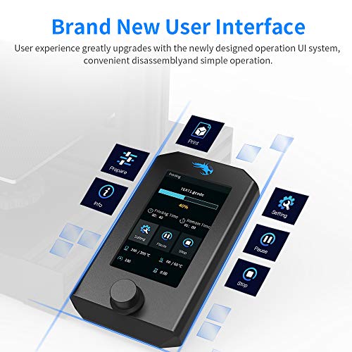 3D Printer with Resume Printing Function 8.66x8.66x9.84 inch N4771