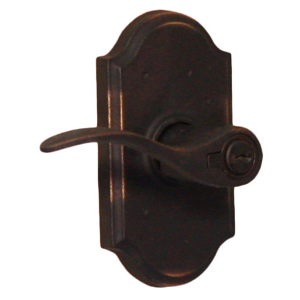 Left Hand Entry Lock Oil Rubbed Bronze Finish T3525
