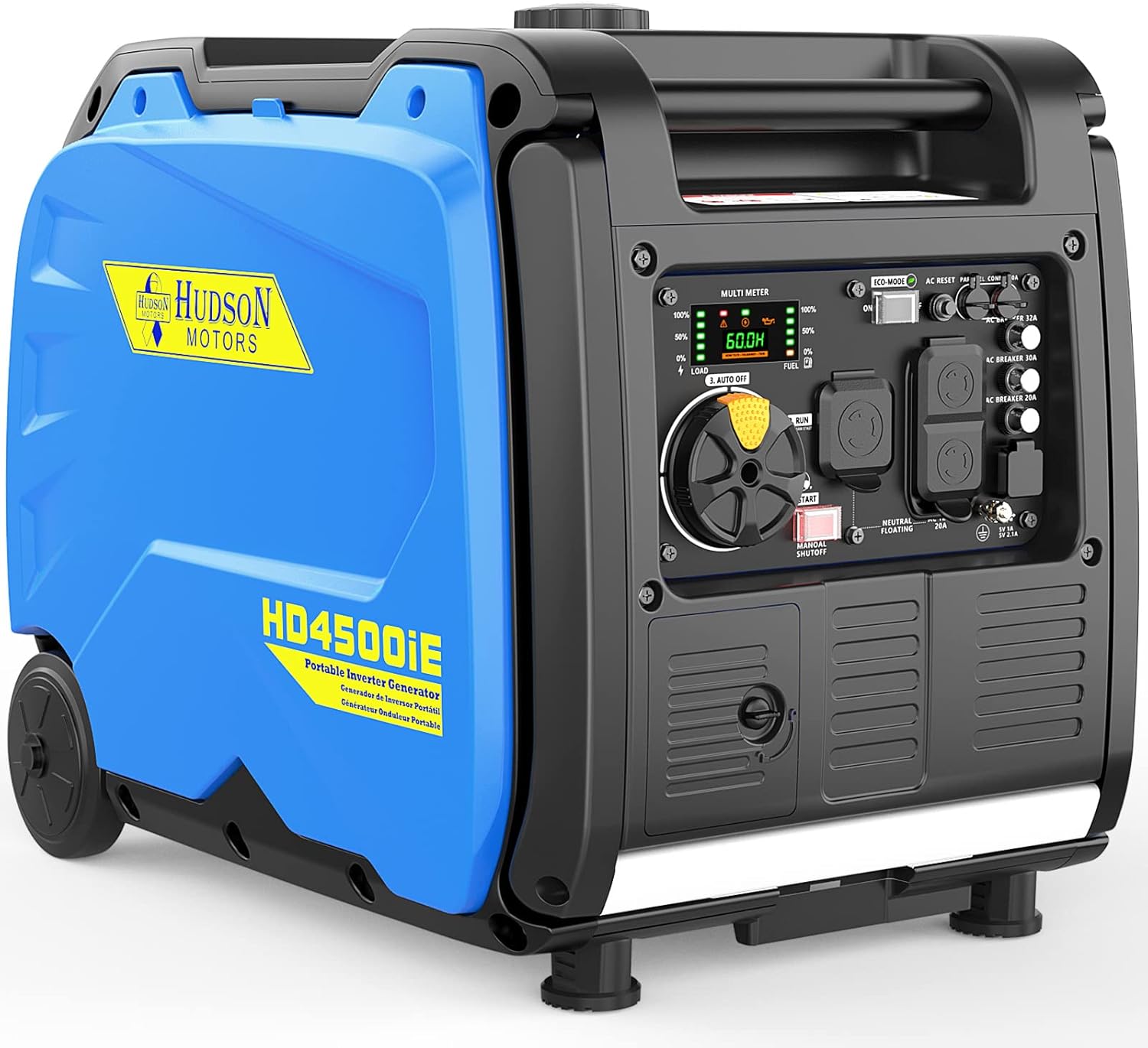 4500-Watt Portable Inverter Generator with Electric Start E4651