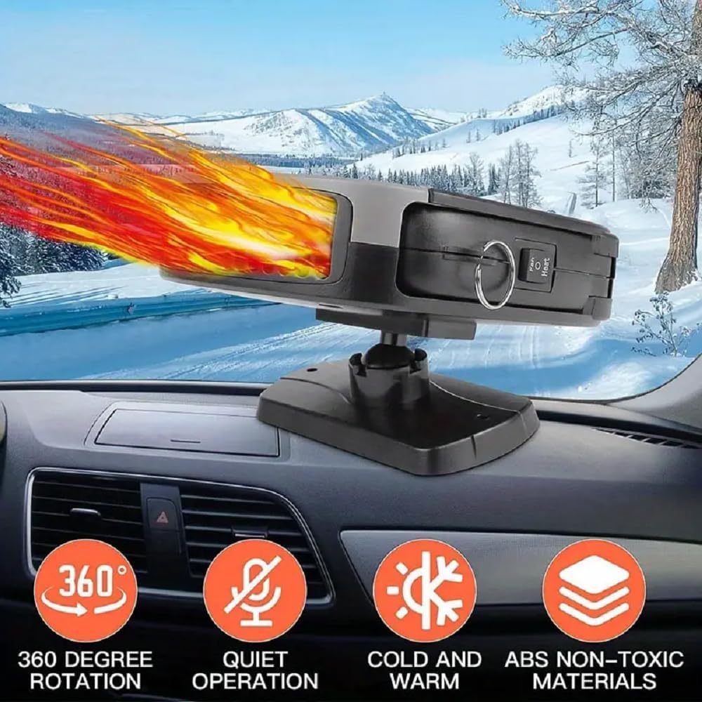 200W Portable Car Heater with Cigarette Lighter Plug T50248