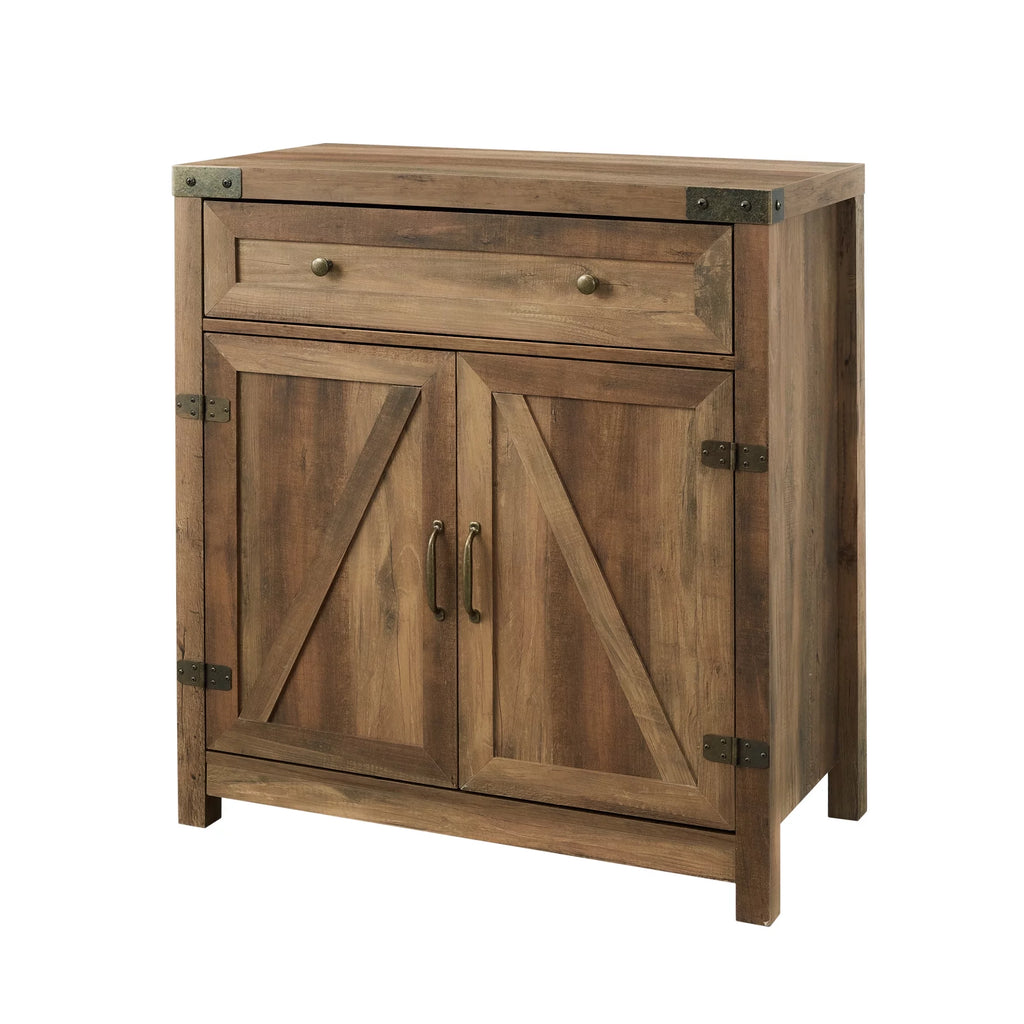 Reclaimed Barnwood Accent Cabinet I481