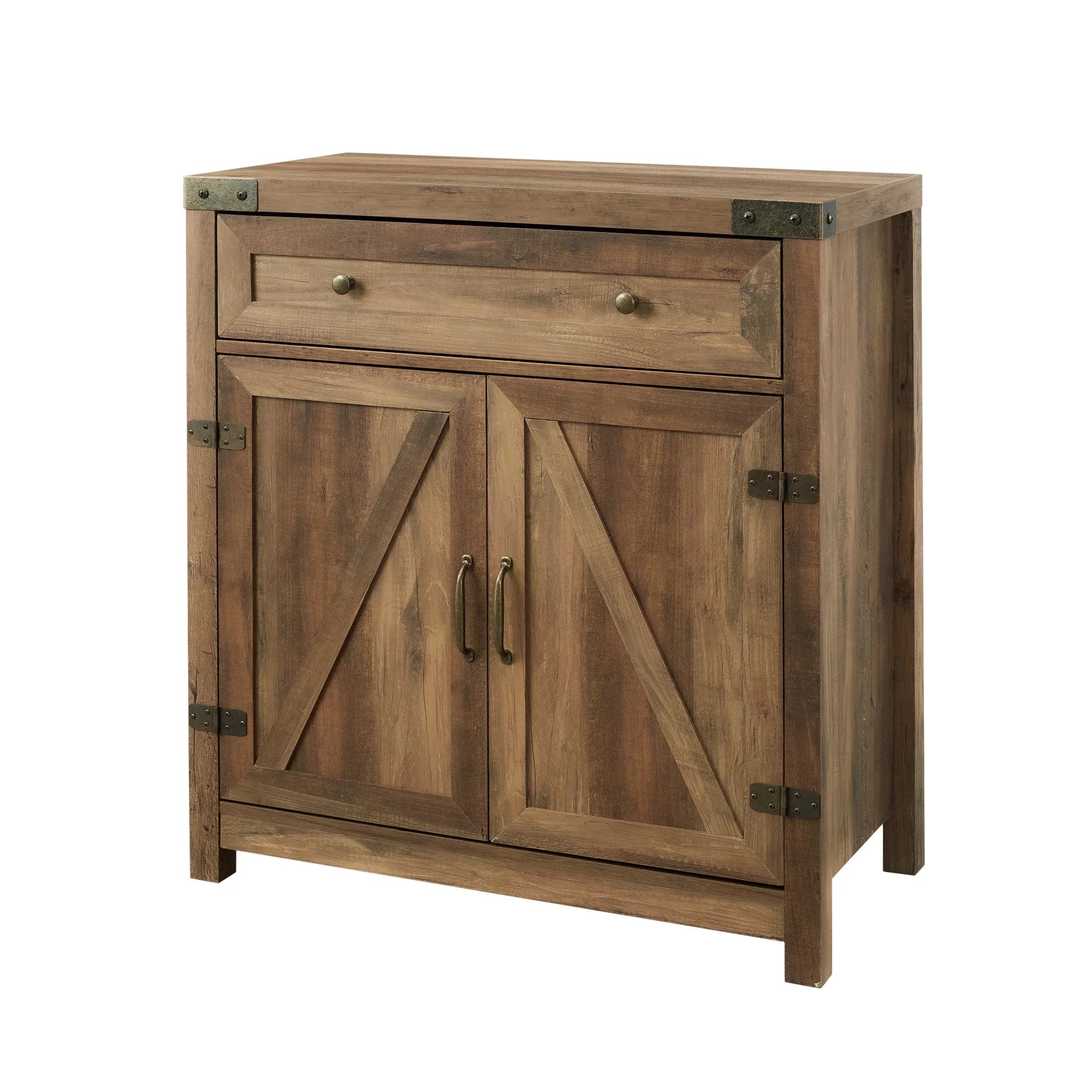 Reclaimed Barnwood Accent Cabinet I481