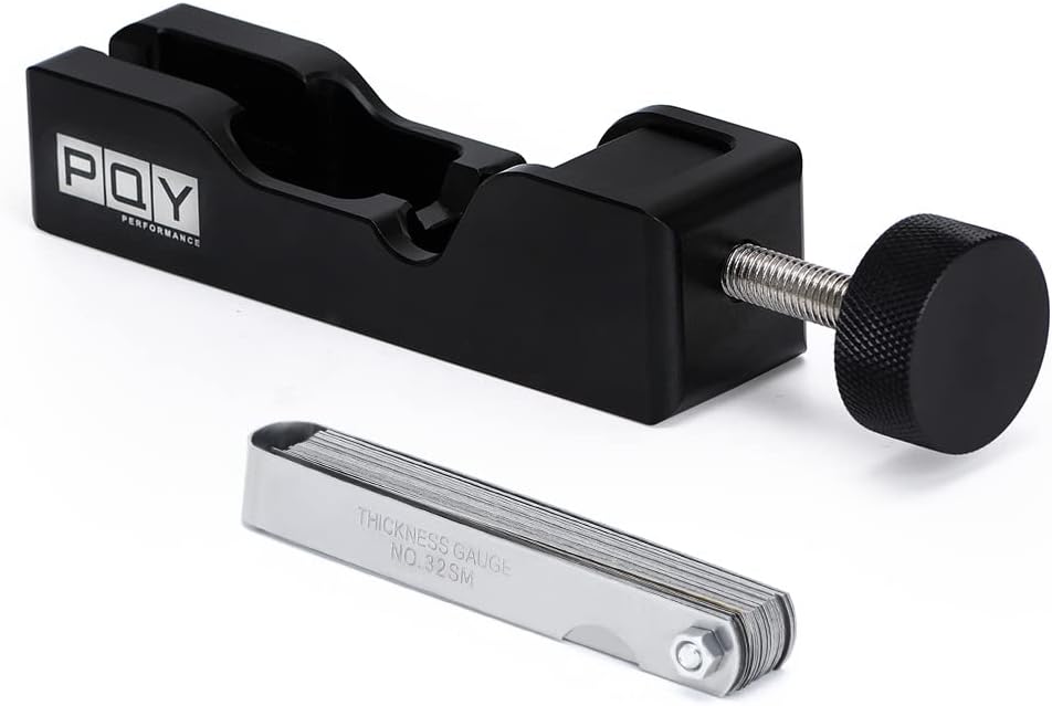 Pack of 2 Universal Spark Plug Gap Tool (red+feeler gauge) M780165