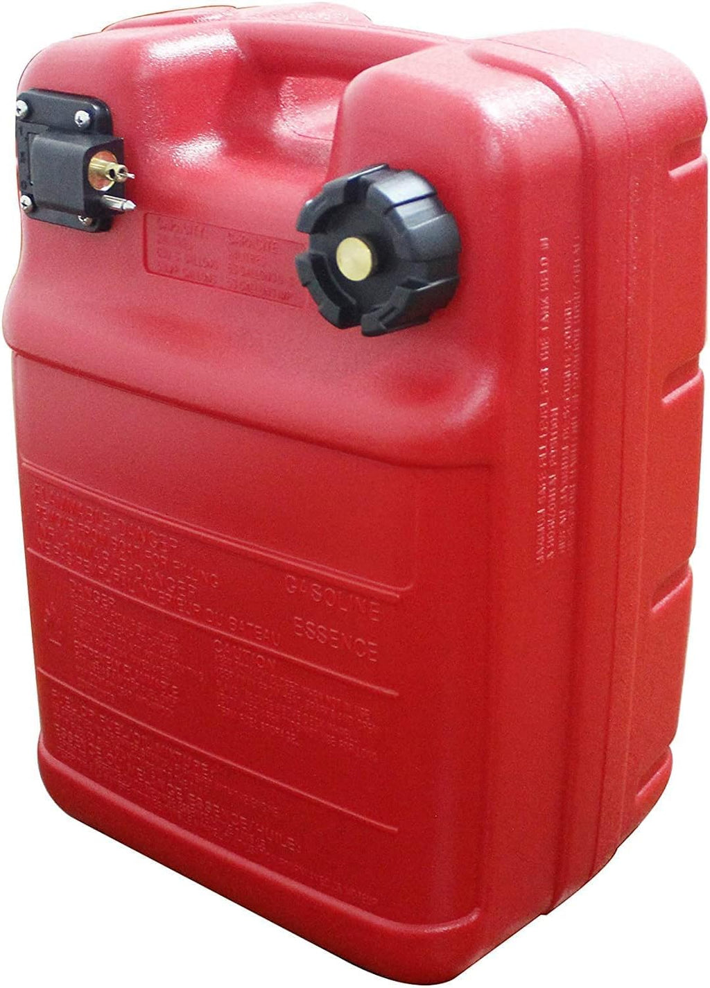 Red 24L 6 Gallon Portable Gasoline Can with Fuel Gauge S21380