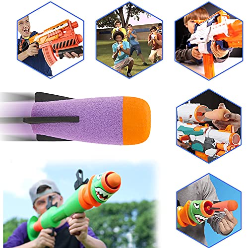 8-Pack Foam Ammo Refill for Toy Rocket Launcher D73895