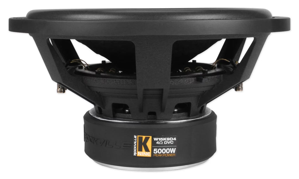 15" 10,000w Car Audio Subwoofers with Sealed Sub Box Enclosure F9397
