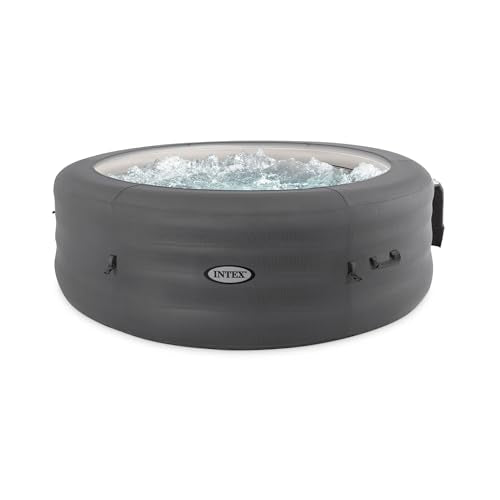 6 Person Inflatable Hot Tub with Built-in Pump and Cover W29735
