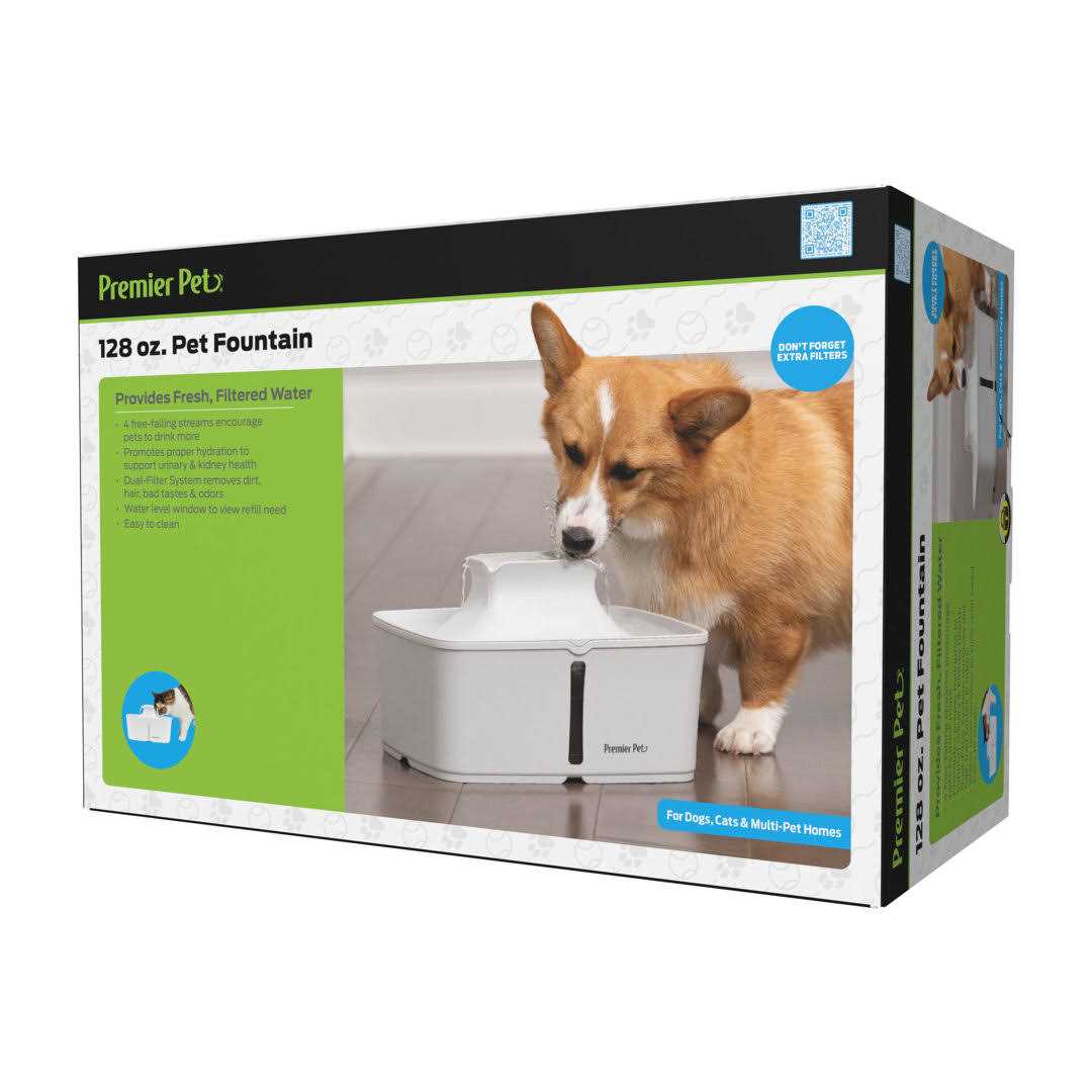 128 oz. Automatic Pet Water Fountain L63137