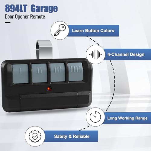 Garage Door Opener Remote 4 Button V97281