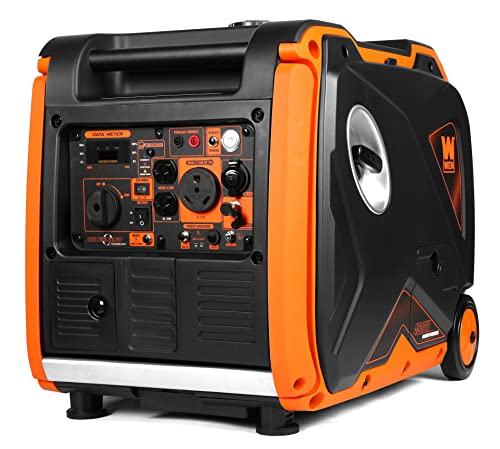 6800-Watt Dual Fuel Electric Start Portable Inverter Generator R7476