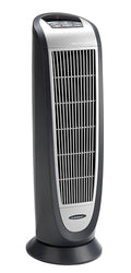 Ceramic Tower Heater with Remote Control, Black T65489