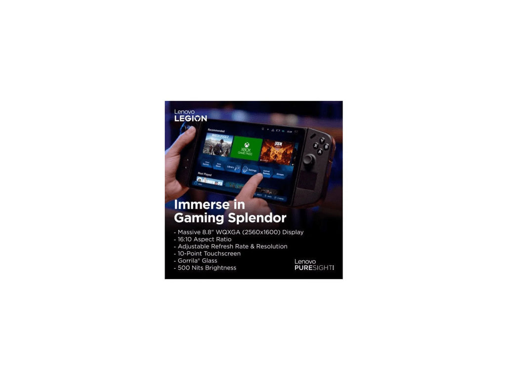 Shadow Black Handheld Touchscreen Gaming PC with 16GB RAM 512GB SSD T132047