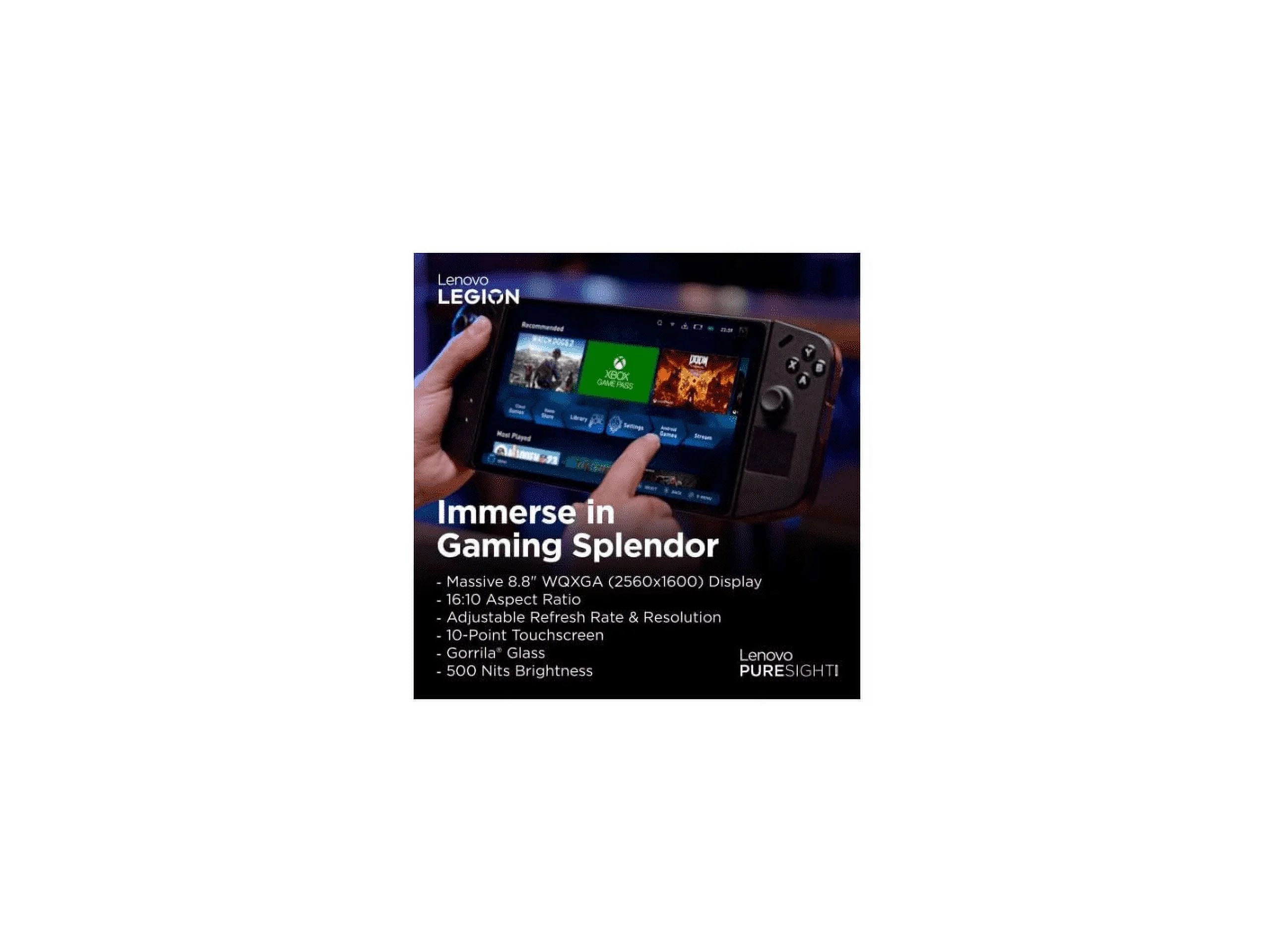 Shadow Black Handheld Touchscreen Gaming PC with 16GB RAM 512GB SSD T132047