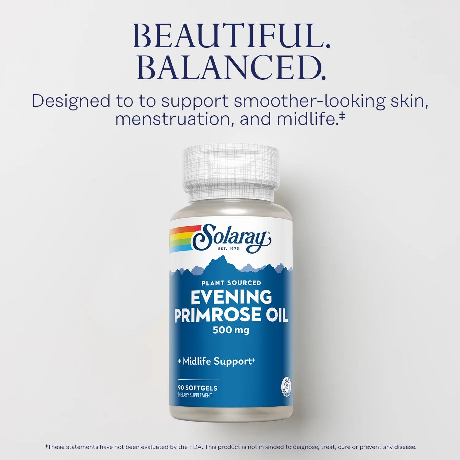 Evening Primrose Oil 500 mg 90 Softgels E474067