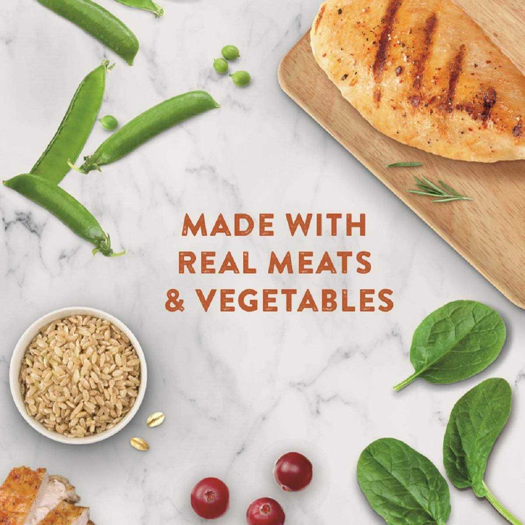 Chicken Turkey & Brown Rice Recipe Small Bites Dry Dog Food M353021