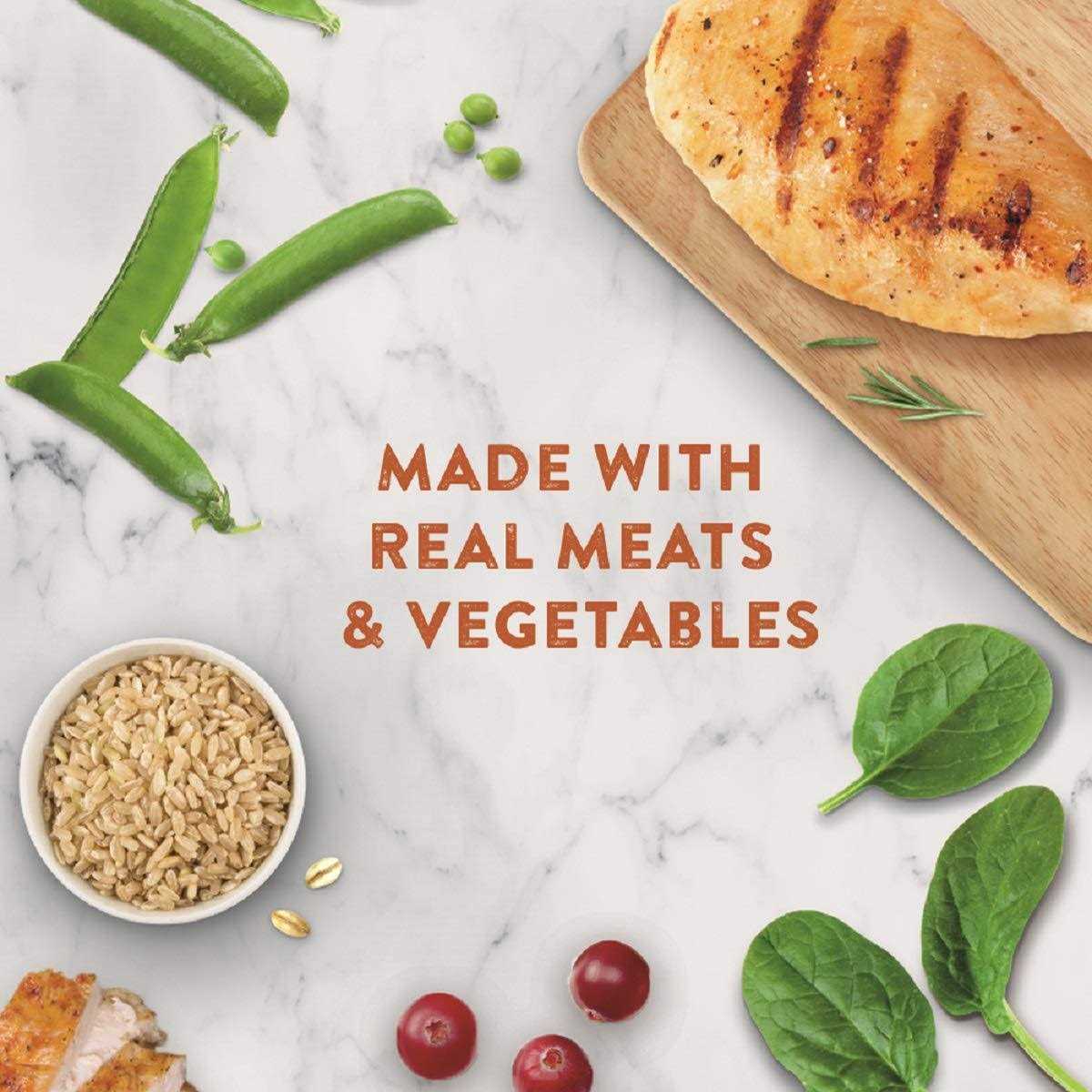 Chicken Turkey & Brown Rice Recipe Small Bites Dry Dog Food M353021
