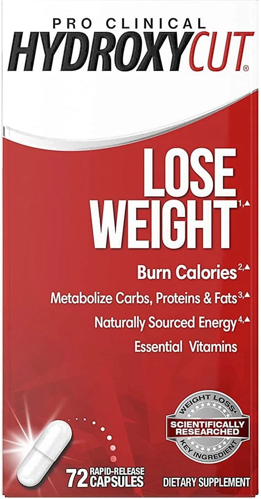 72 Capsules Weight Loss Pills H531799
