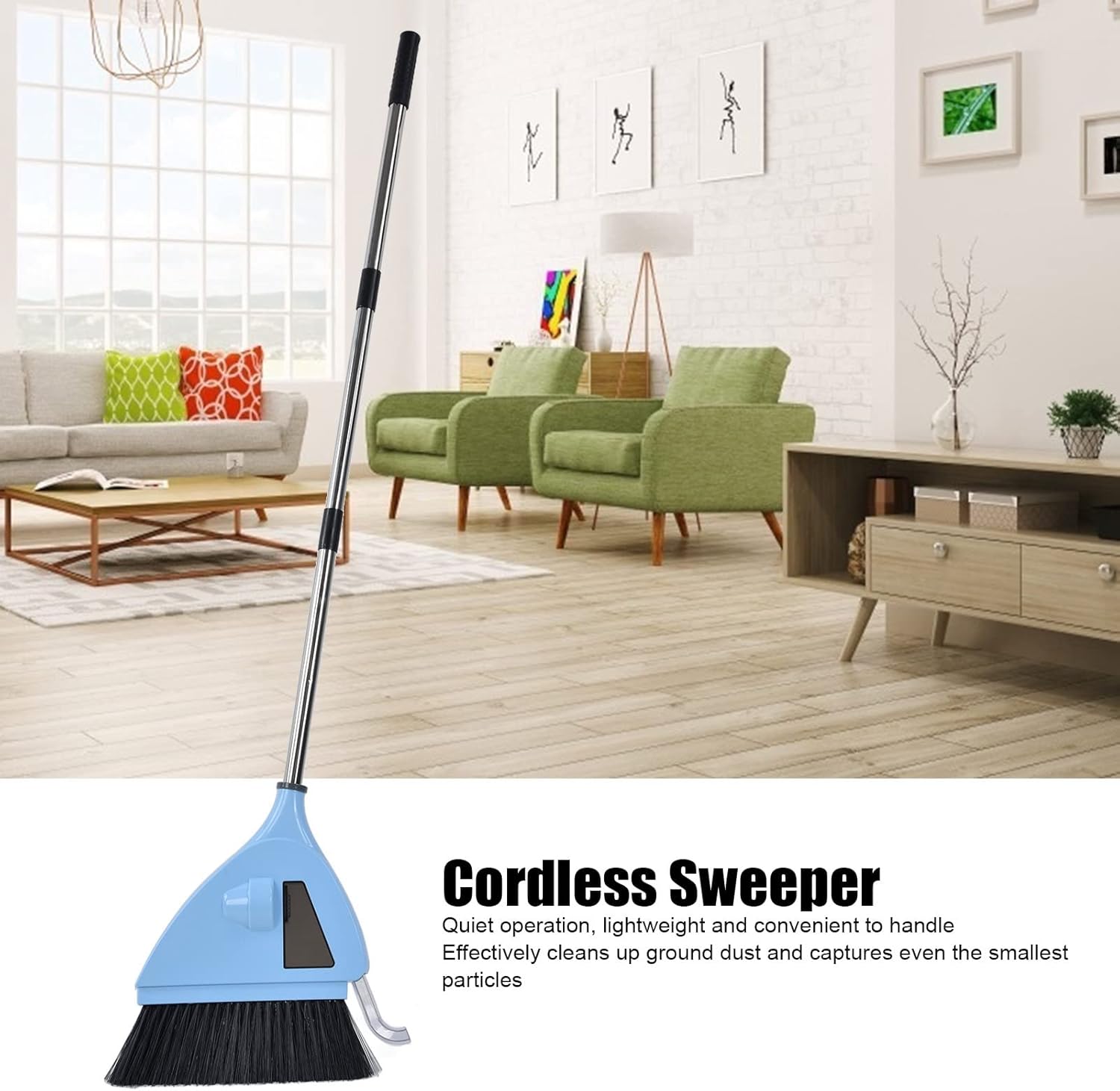 2 in 1 Cordless Rechargeable Stick Vacuum T192625