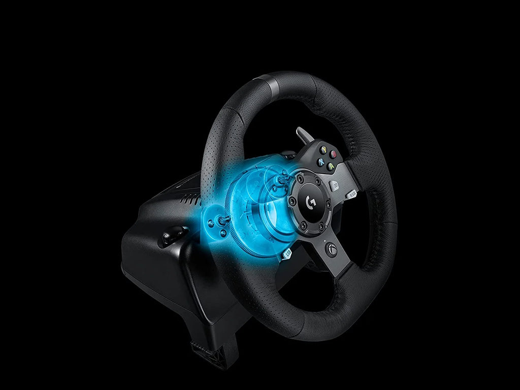 Logitech G920 Driving Force Racing Wheel and Floor Pedals J421