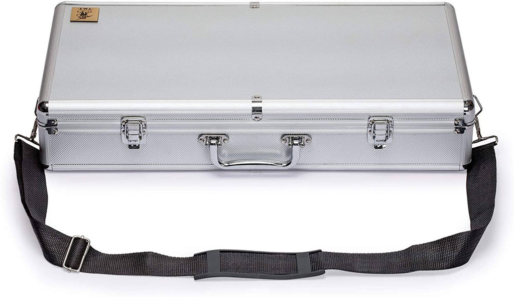 Aluminum Case with Shoulder Strap for Mahjong Set B123093