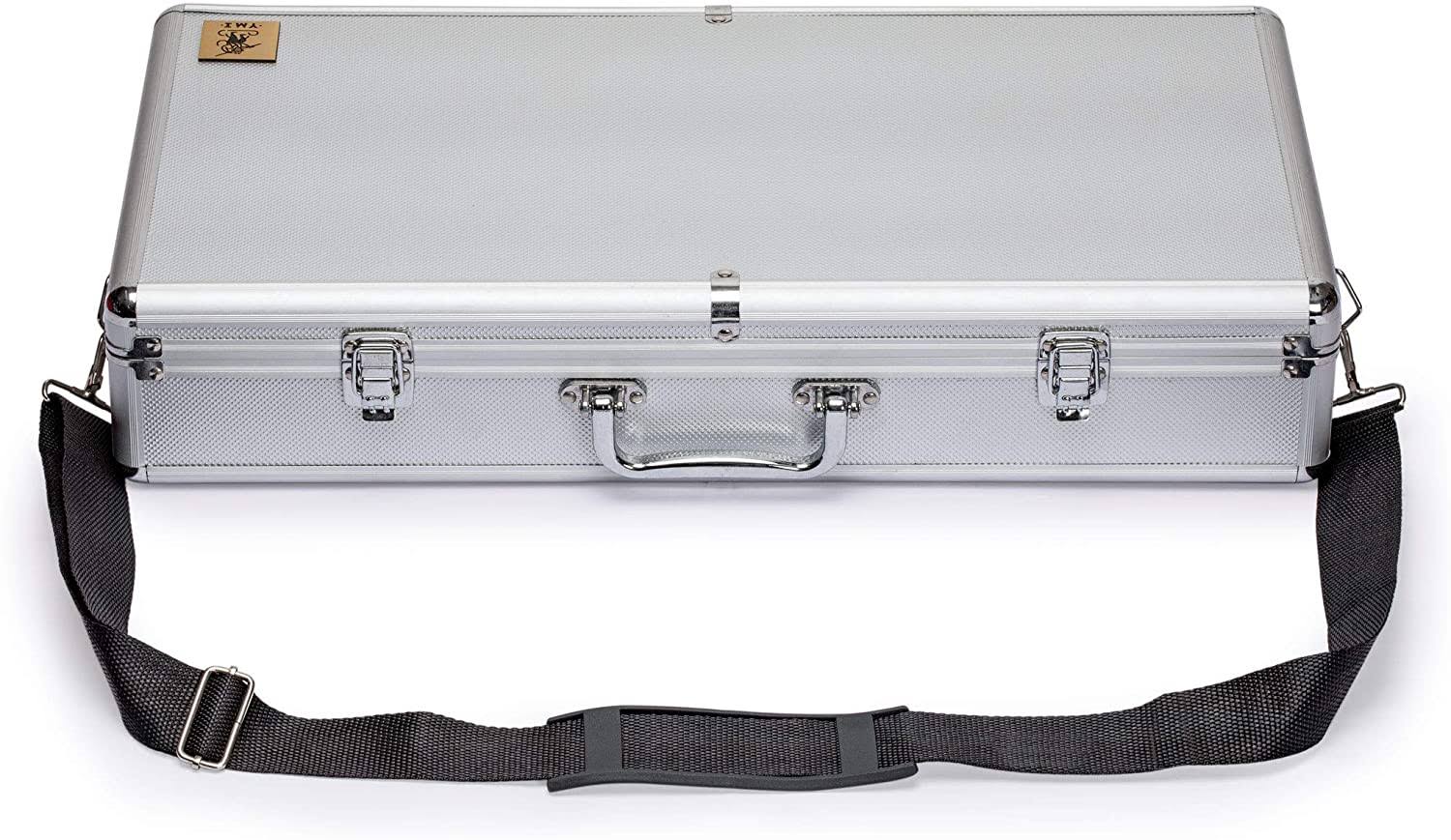 Aluminum Case with Shoulder Strap for Mahjong Set B123093