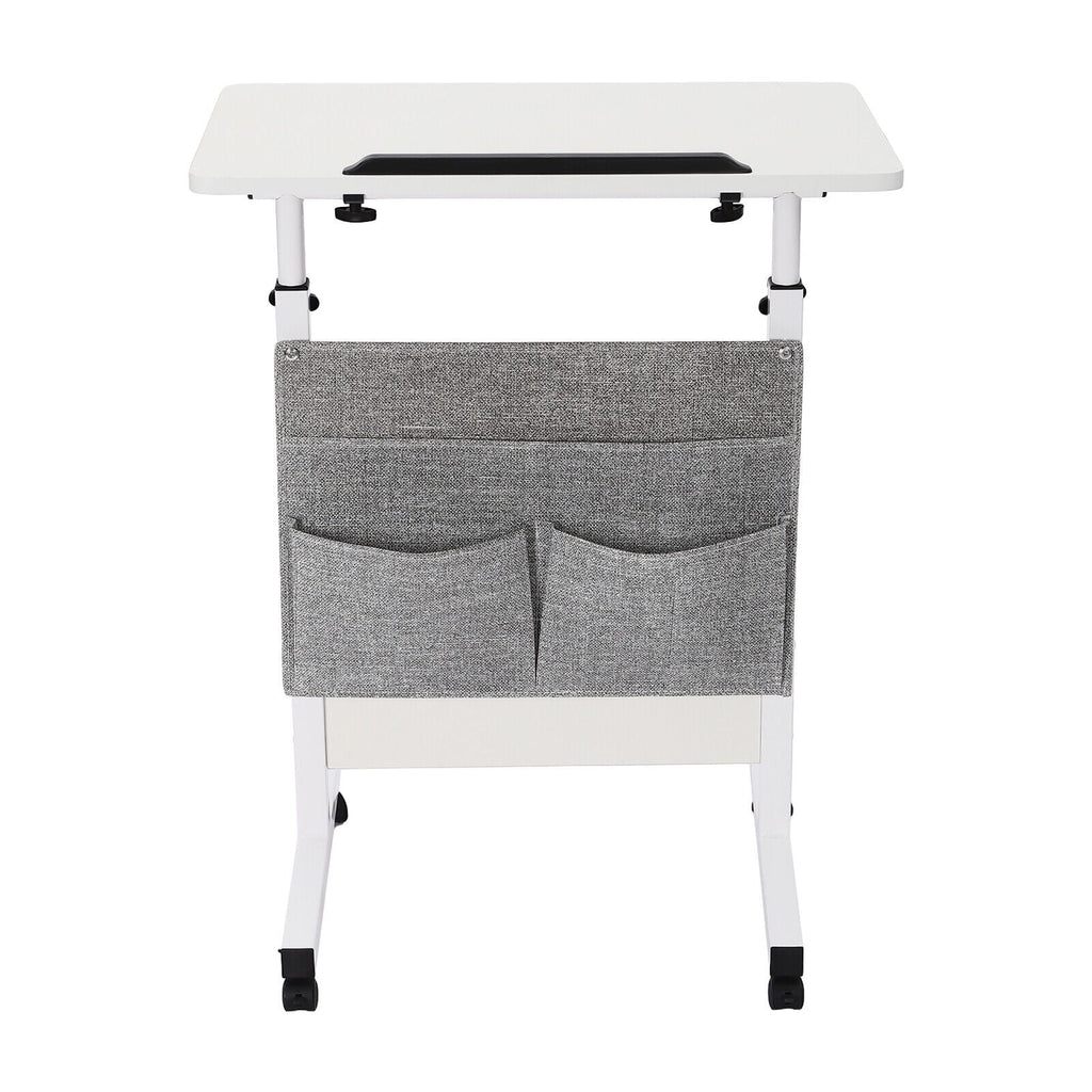 Adjustable Height Rolling Laptop Desk B878748